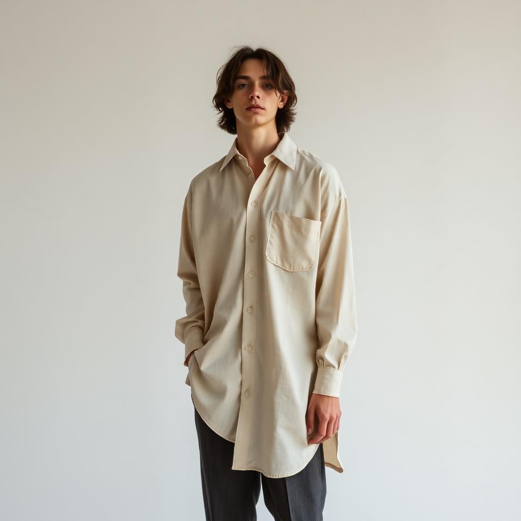Oversized Linen Shirt