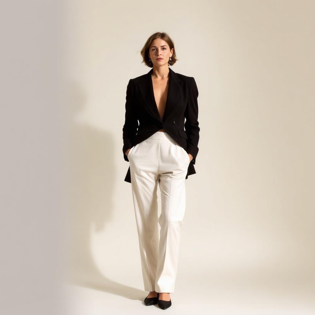 Tailored Wool Blazer